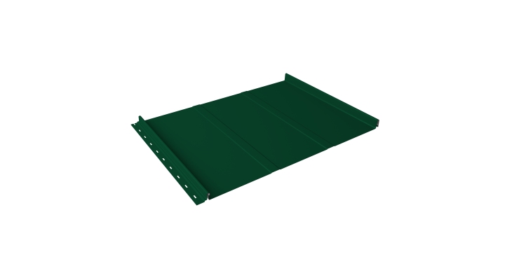 Кликфальц Line Grand Line 0.45 Drap с пленкой на замках RAL 6005 зеленый мох