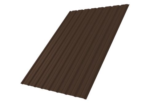 Профнастил С10В 0.4 PE RAL 8017 шоколад