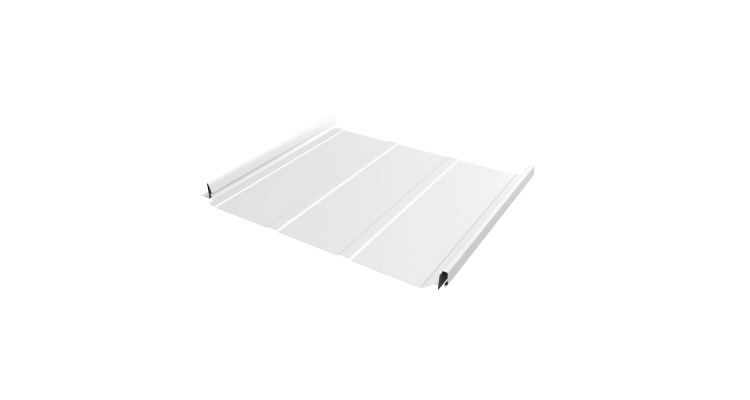 Кликфальц Pro Line Grand Line 0,5 PE с пленкой на замках RAL 9003 сигнальный белый