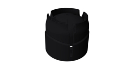Колпак Krovent Hupcap 270 new черный