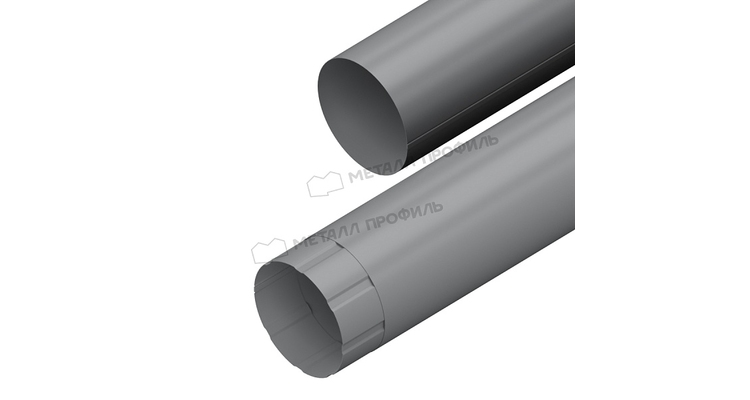Труба водосточная Металл Профиль ПРОЕКТ D150х3000 Ral 7004
