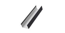 Стойка жалюзи Milan,Tokyo 0,5 Satin RAL 7024 мокрый асфальт (3м)