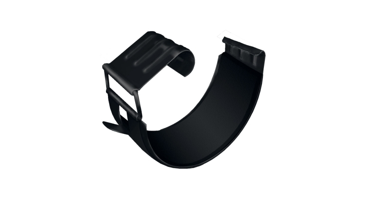 Соединитель желоба GL PE Matt 125 мм RAL 9005 черный