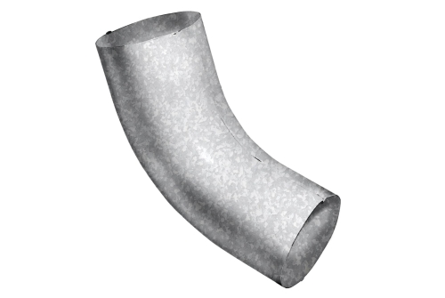 Колено 60 град GL ZN 100 мм Zn цинк